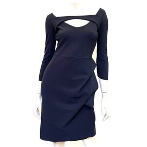La Petite Robe di Chiara Boni Blue Jovita Gown Dress Wedding Formal Party 44‎ M